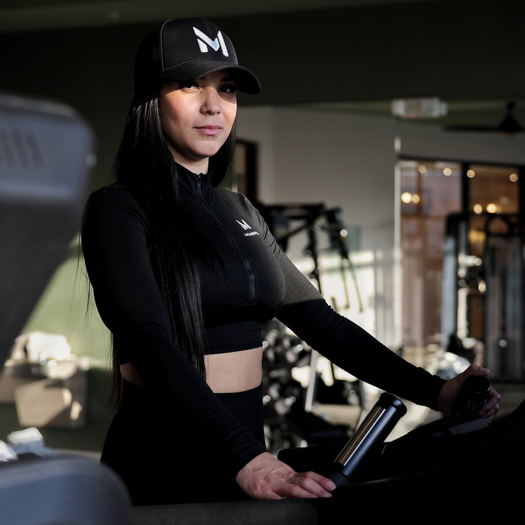 Momentum Performance Cropped 1/4 Zip